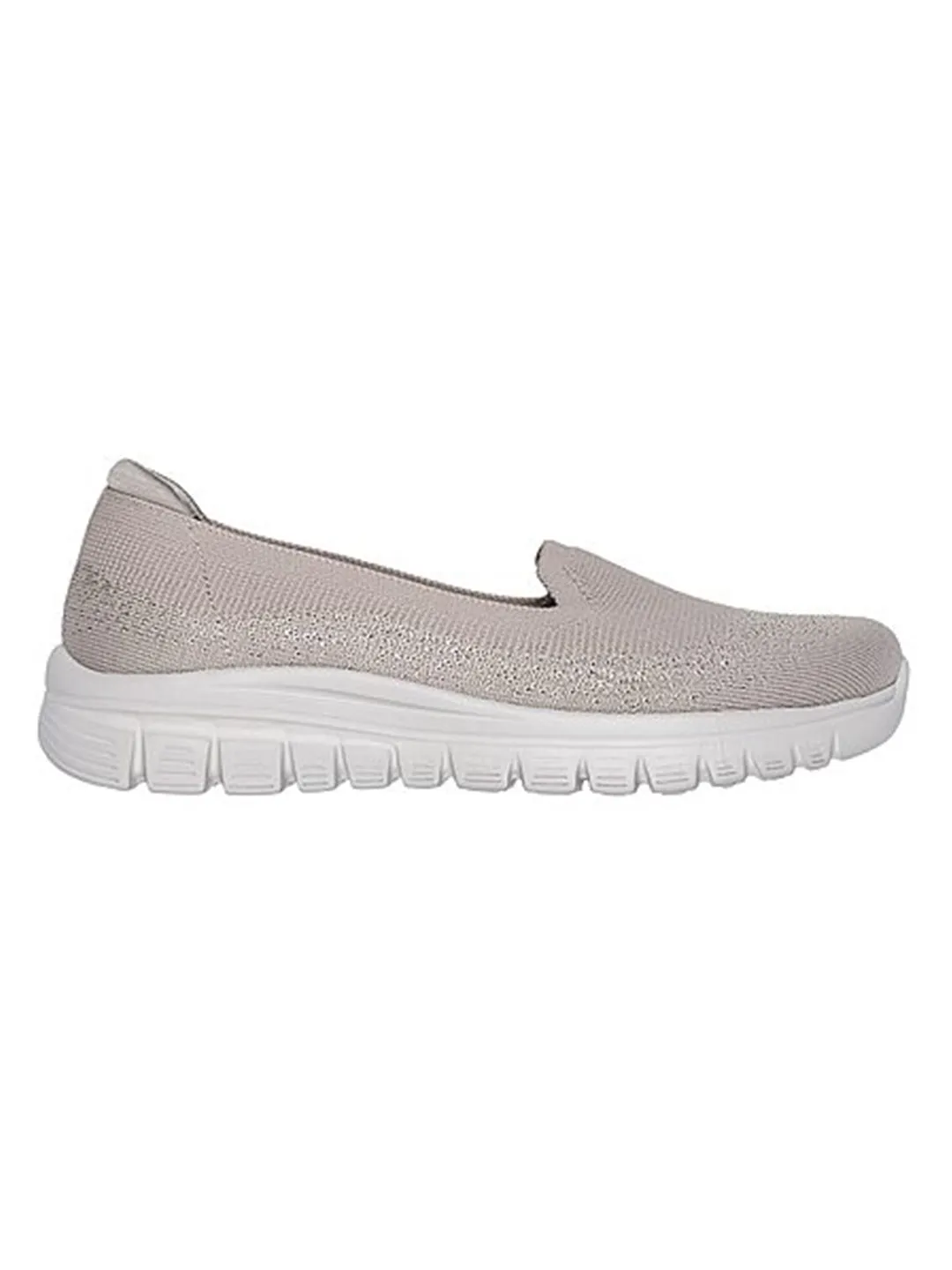 Skechers Taupe Women Graceful View Finder Ballerinas