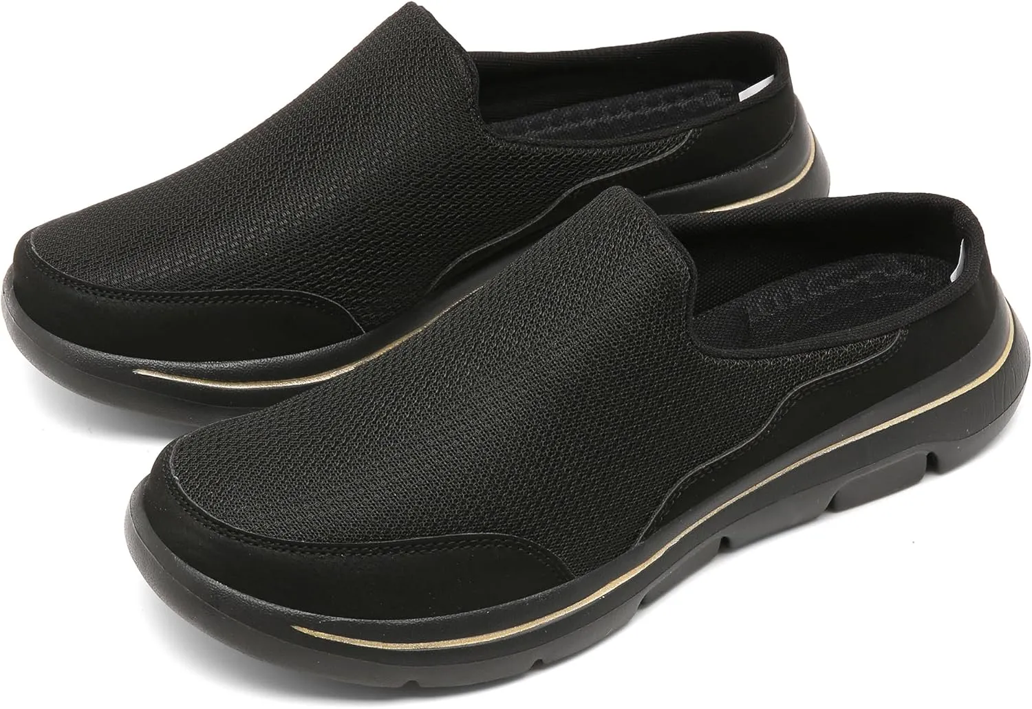 Slip On Mules & Clogs for Womens Mens Light Open Back Shoes Comfort Walking Shoes Breathable Slippers Closed Toe Slides
