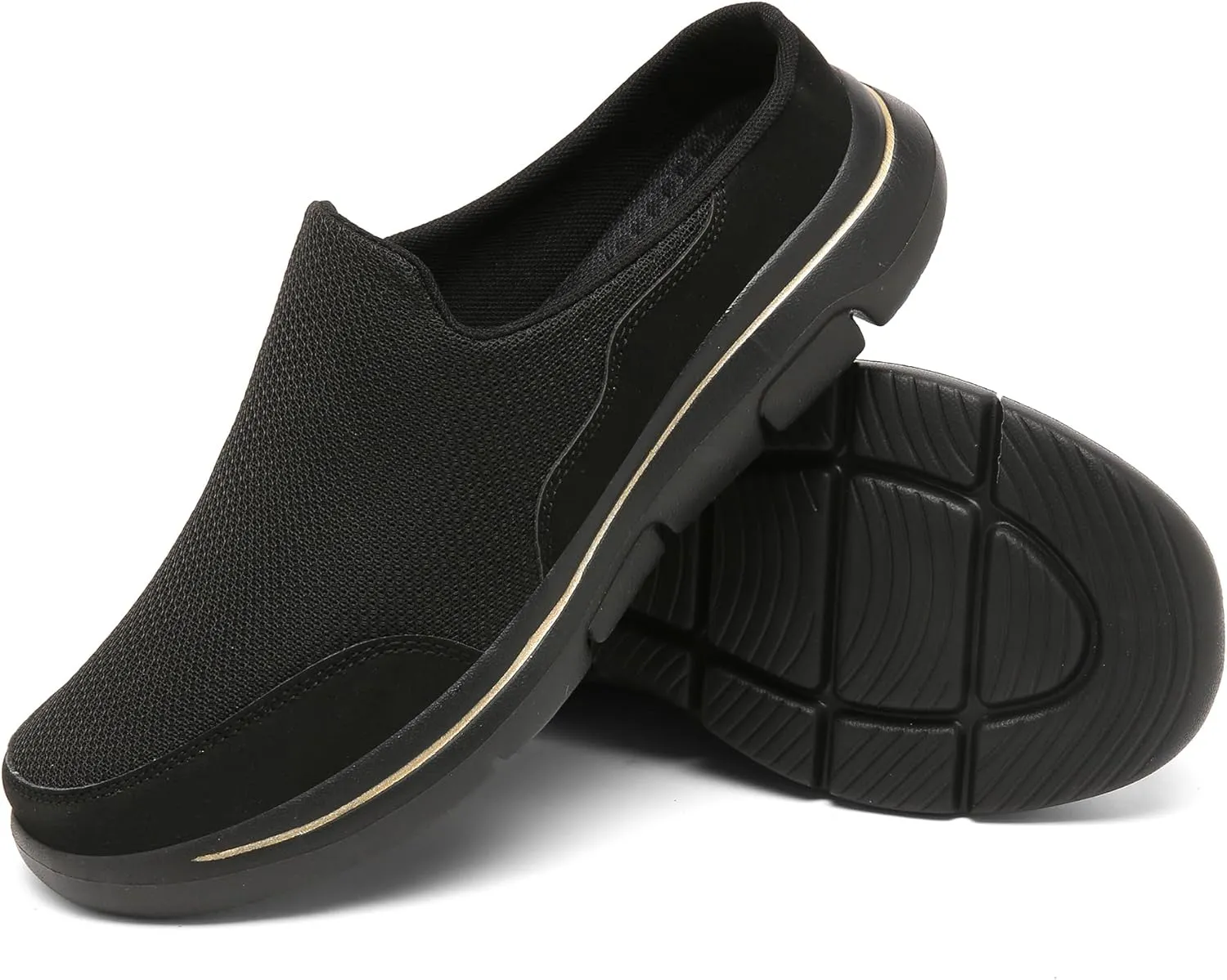 Slip On Mules & Clogs for Womens Mens Light Open Back Shoes Comfort Walking Shoes Breathable Slippers Closed Toe Slides