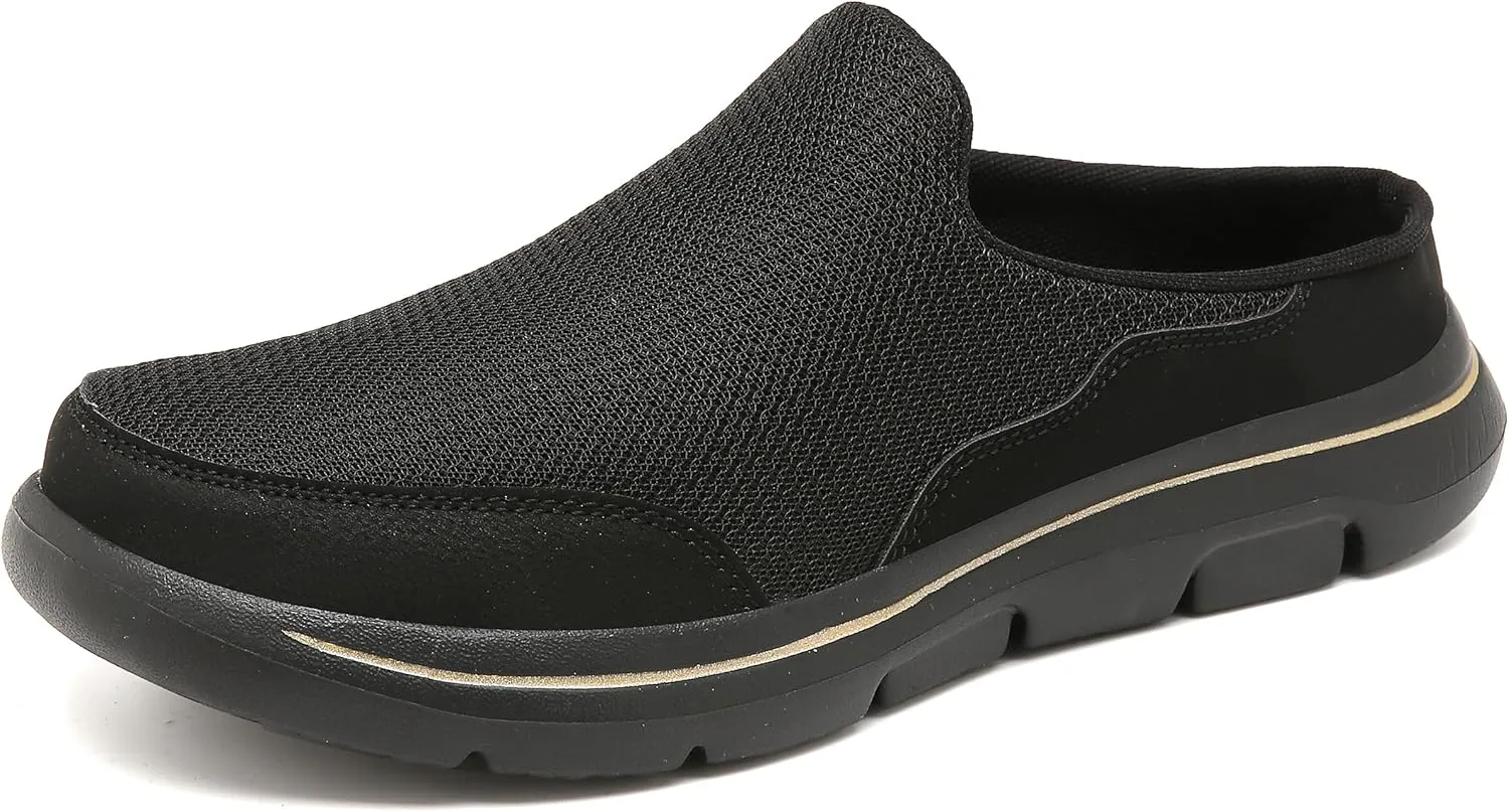 Slip On Mules & Clogs for Womens Mens Light Open Back Shoes Comfort Walking Shoes Breathable Slippers Closed Toe Slides