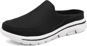 Slip On Mules & Clogs for Womens Mens Light Open Back Shoes Comfort Walking Shoes Breathable Slippers Closed Toe Slides