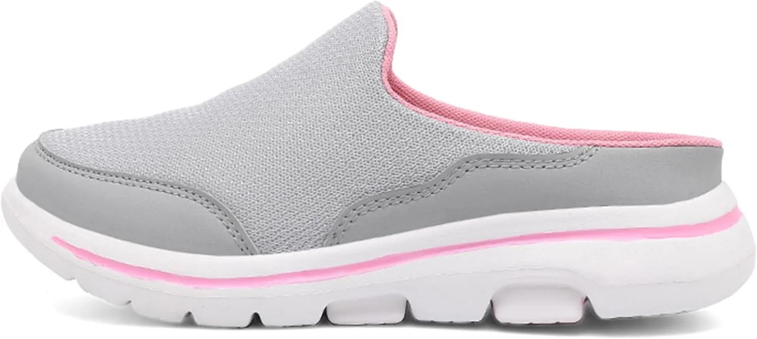 Slip On Mules & Clogs for Womens Mens Light Open Back Shoes Comfort Walking Shoes Breathable Slippers Closed Toe Slides