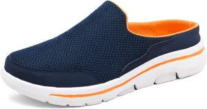 Slip On Mules & Clogs for Womens Mens Light Open Back Shoes Comfort Walking Shoes Breathable Slippers Closed Toe Slides