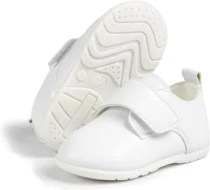Sonsage Infant Baby Boys Girls Oxford Shoes PU Leather Loafers Flats Non-Slip Unisex Classic Moccasins Rubber Soft Sole Newborn Toddler Walking School Uniform Wedding Dress Shoe