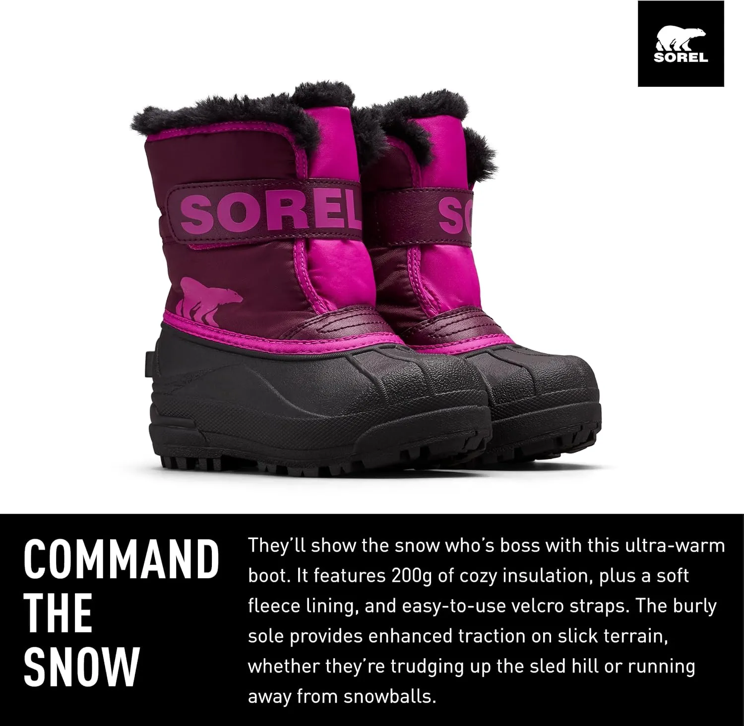 SOREL Children's Snow Commander Boot