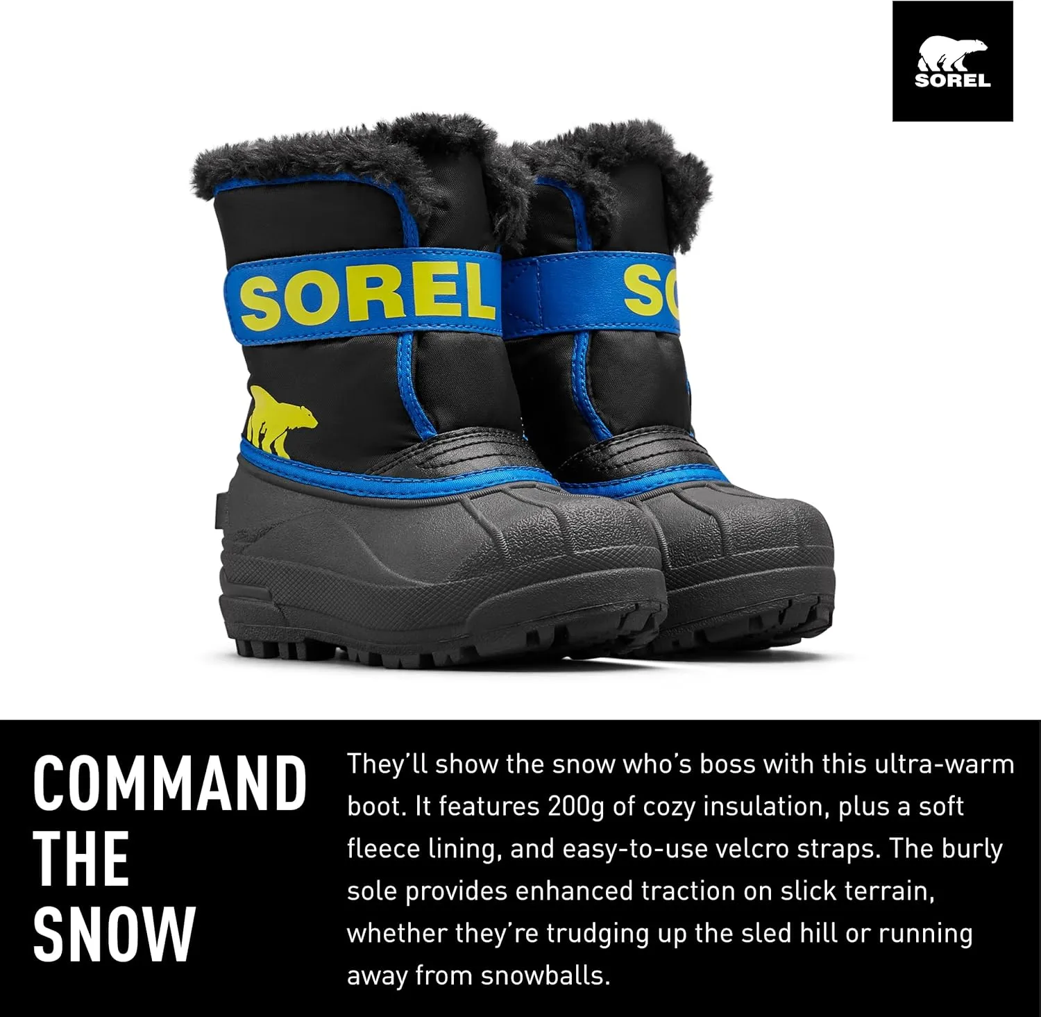 SOREL Children's Snow Commander Boot