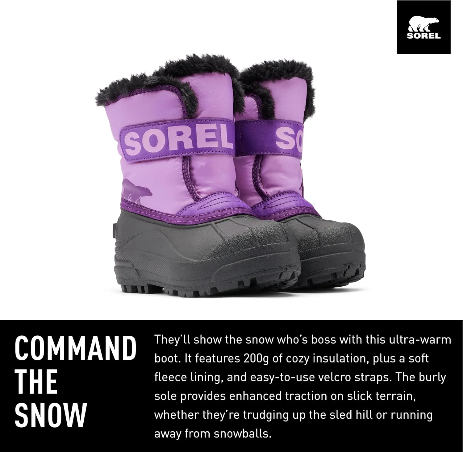 SOREL Children's Snow Commander Boot
