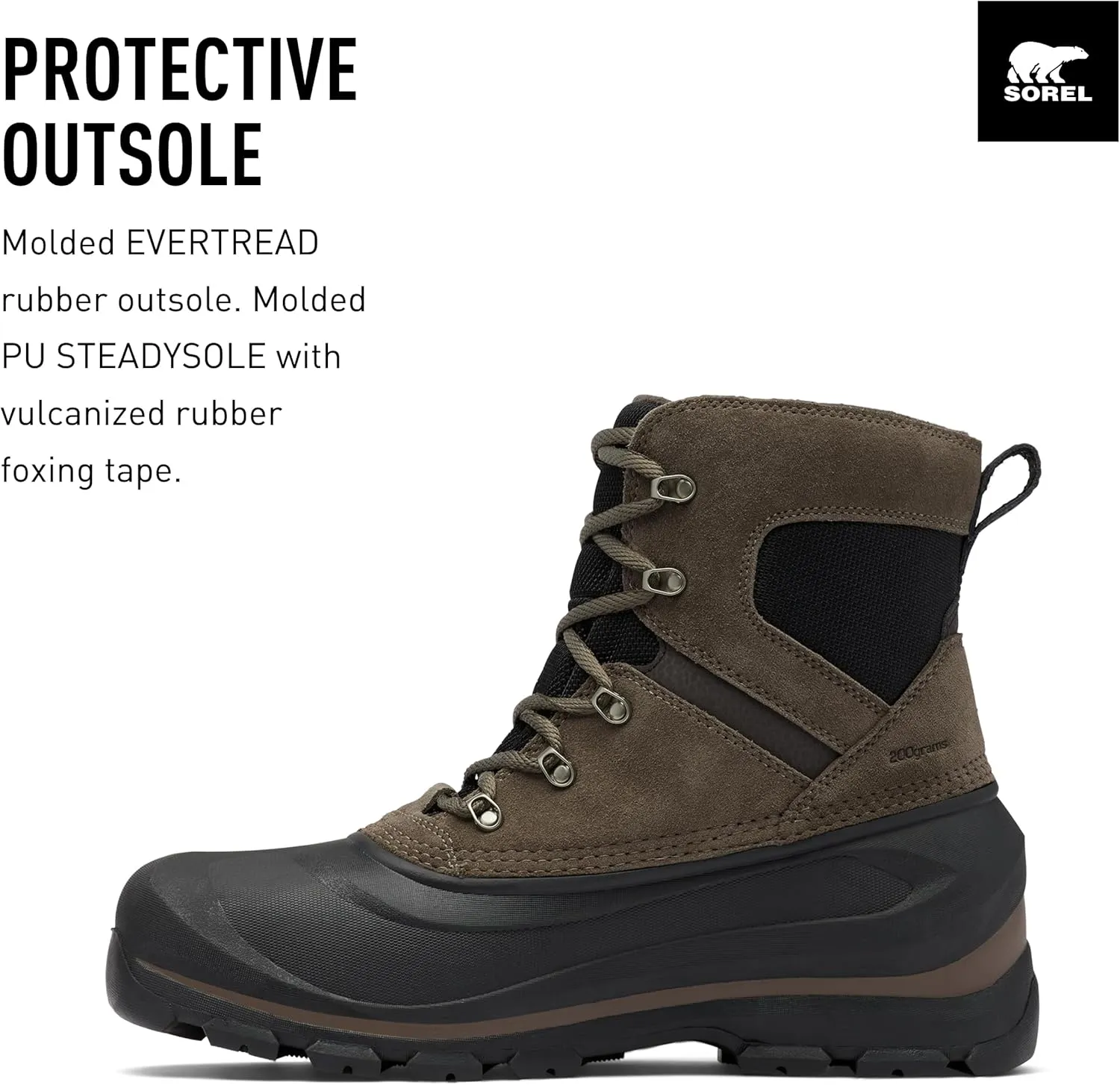 SOREL - Men's Buxton Lace Waterproof Winter Boot