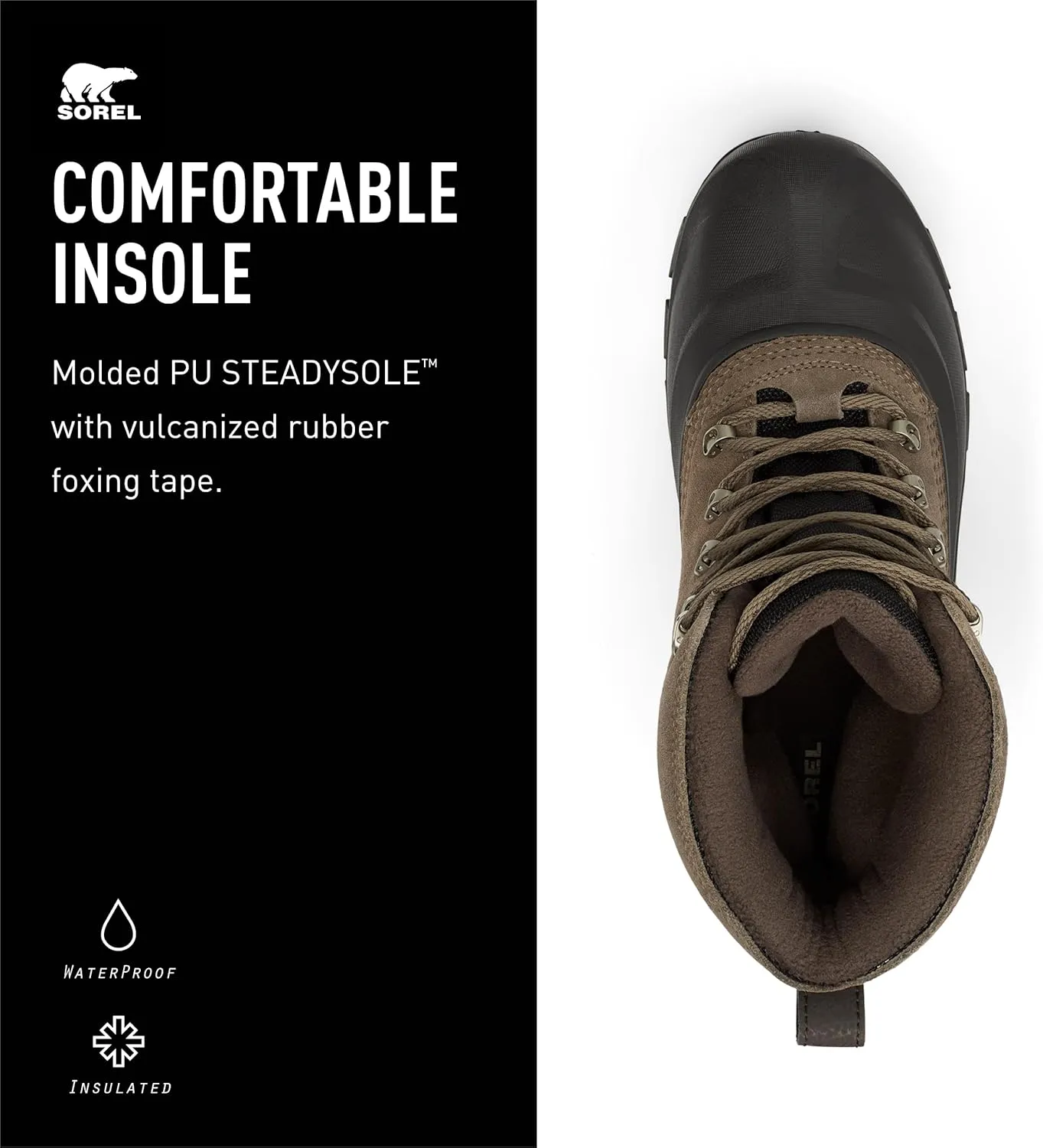 SOREL - Men's Buxton Lace Waterproof Winter Boot