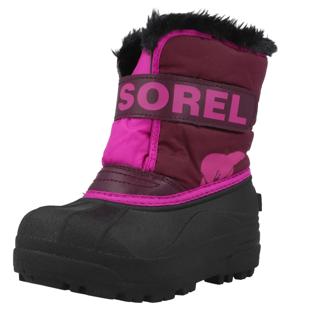 Sorel Snow Commander Purple Kids Boots