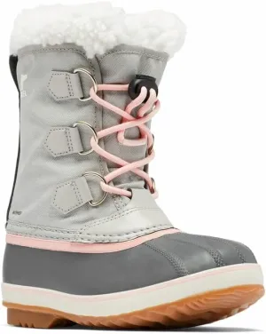 Sorel Youth Unisex Yoot PAC Nylon Waterproof Boots - Dove, Gum 2 - Size 10