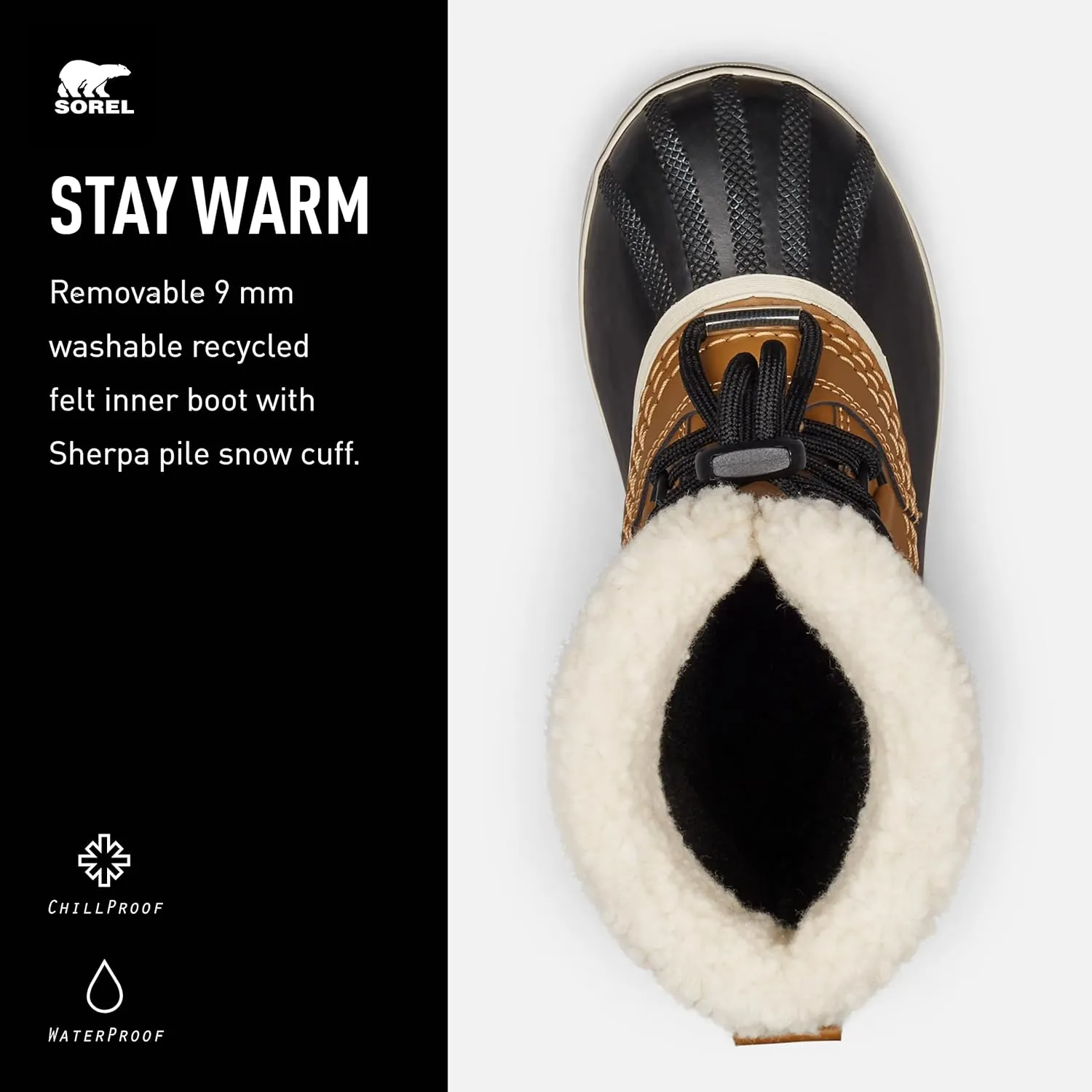 SOREL - Youth Yoot Pac TP Winter Snow Boot for Kids