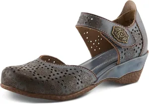 Spring Step L'Artiste Women's Americana Wedge Mary Jane Shoe