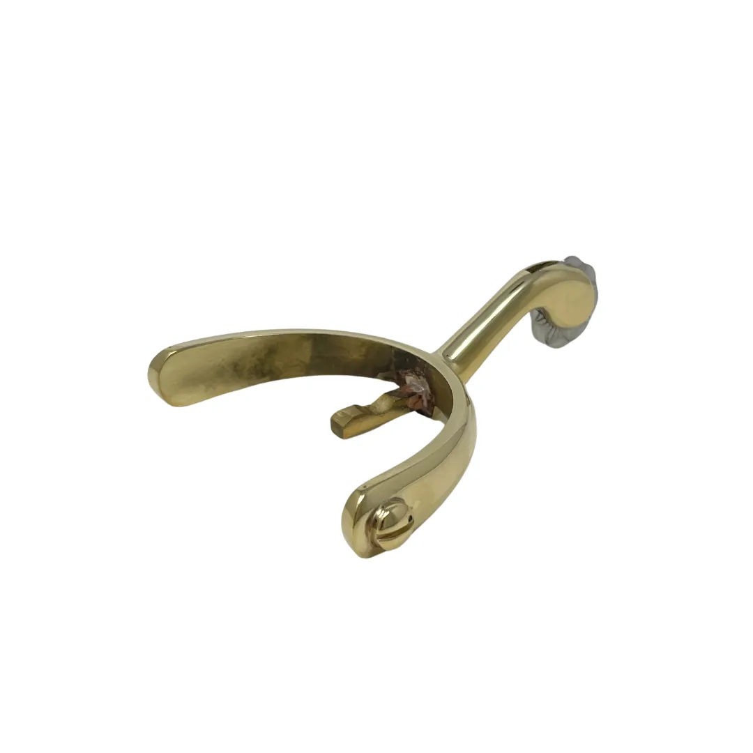 Spurs-MK2 - Swan Neck - Brass- Pair