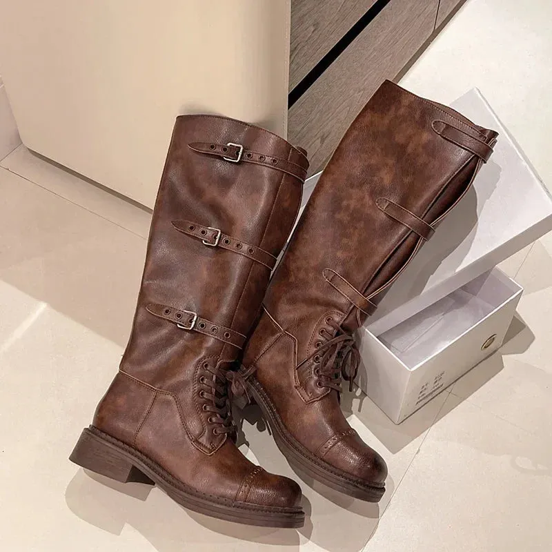 Steampunk boots for women