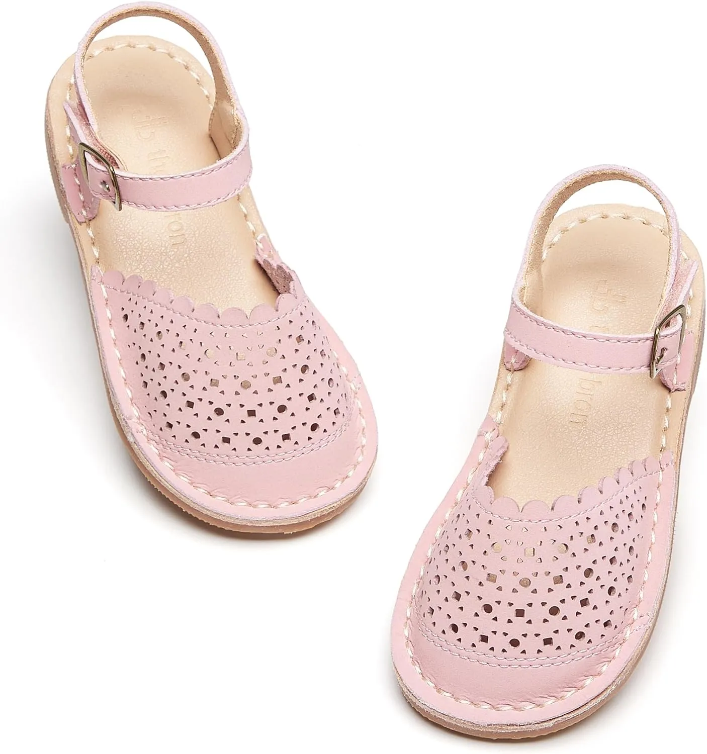 THEE BRON Girls Sandals Toddler Summer Dress Shoes