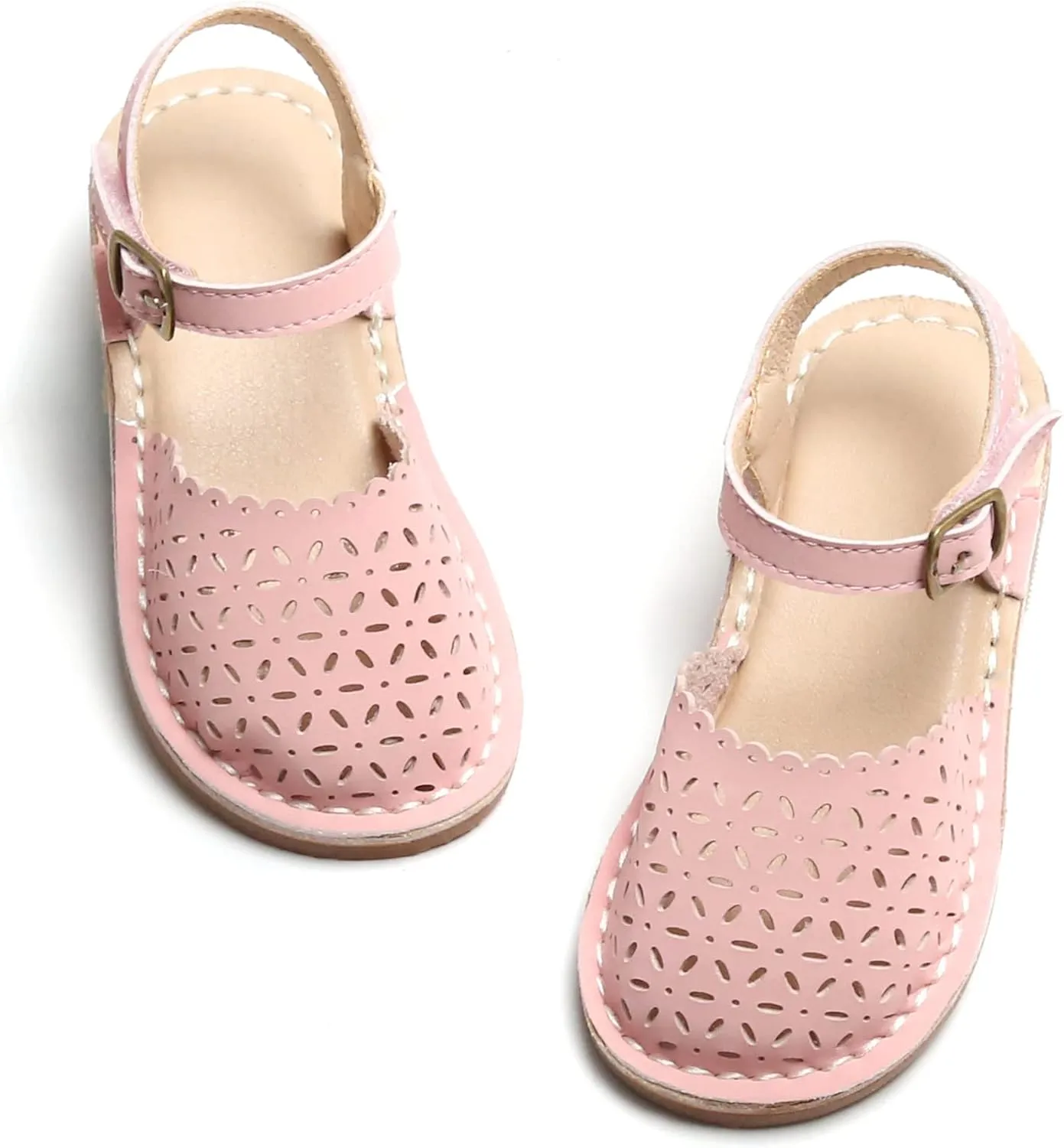 THEE BRON Girls Sandals Toddler Summer Dress Shoes