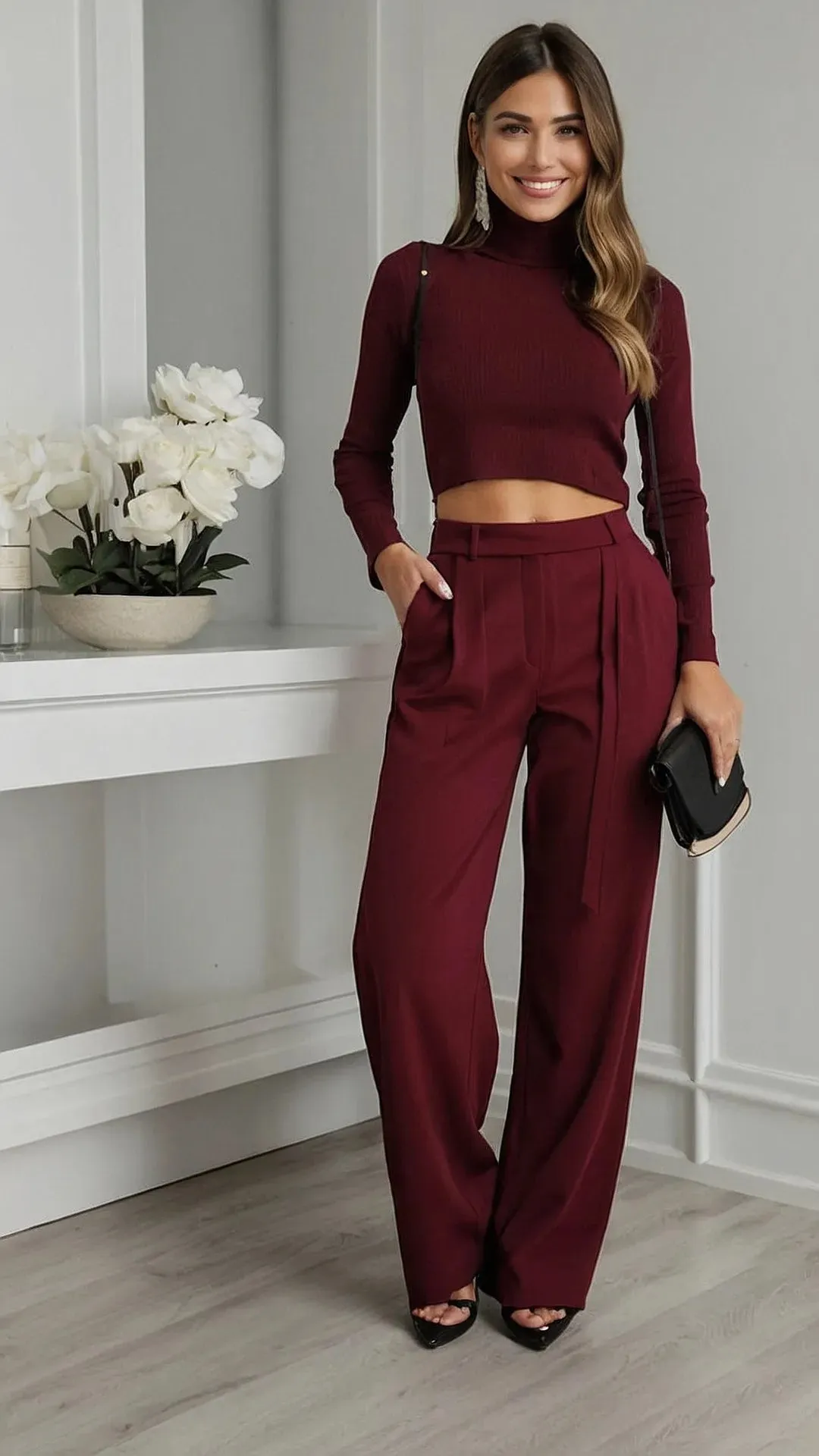 Tipsy for Trousers: 19 Refreshing Ways to Wear Wine Colour Pants