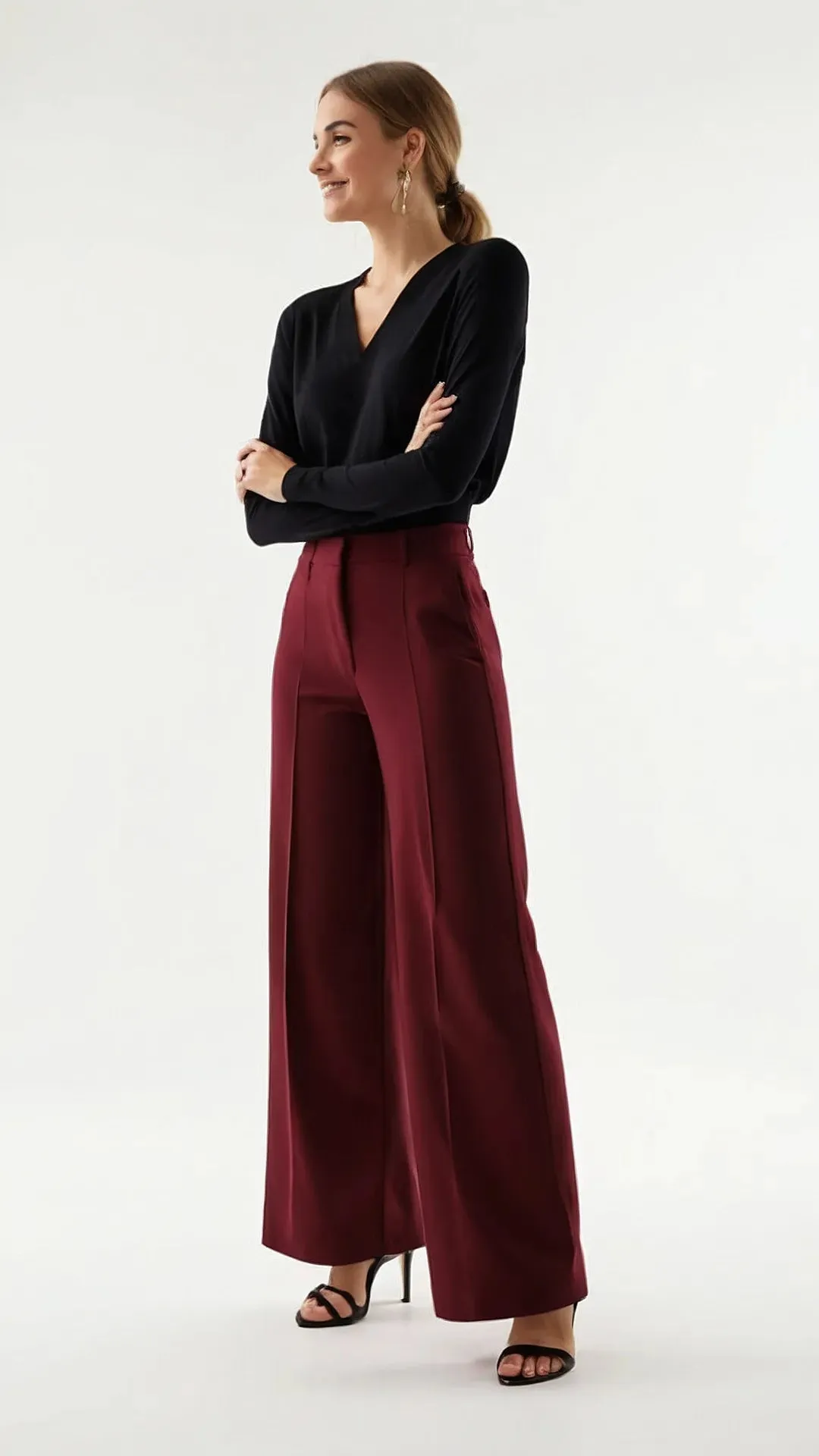 Tipsy for Trousers: 19 Refreshing Ways to Wear Wine Colour Pants