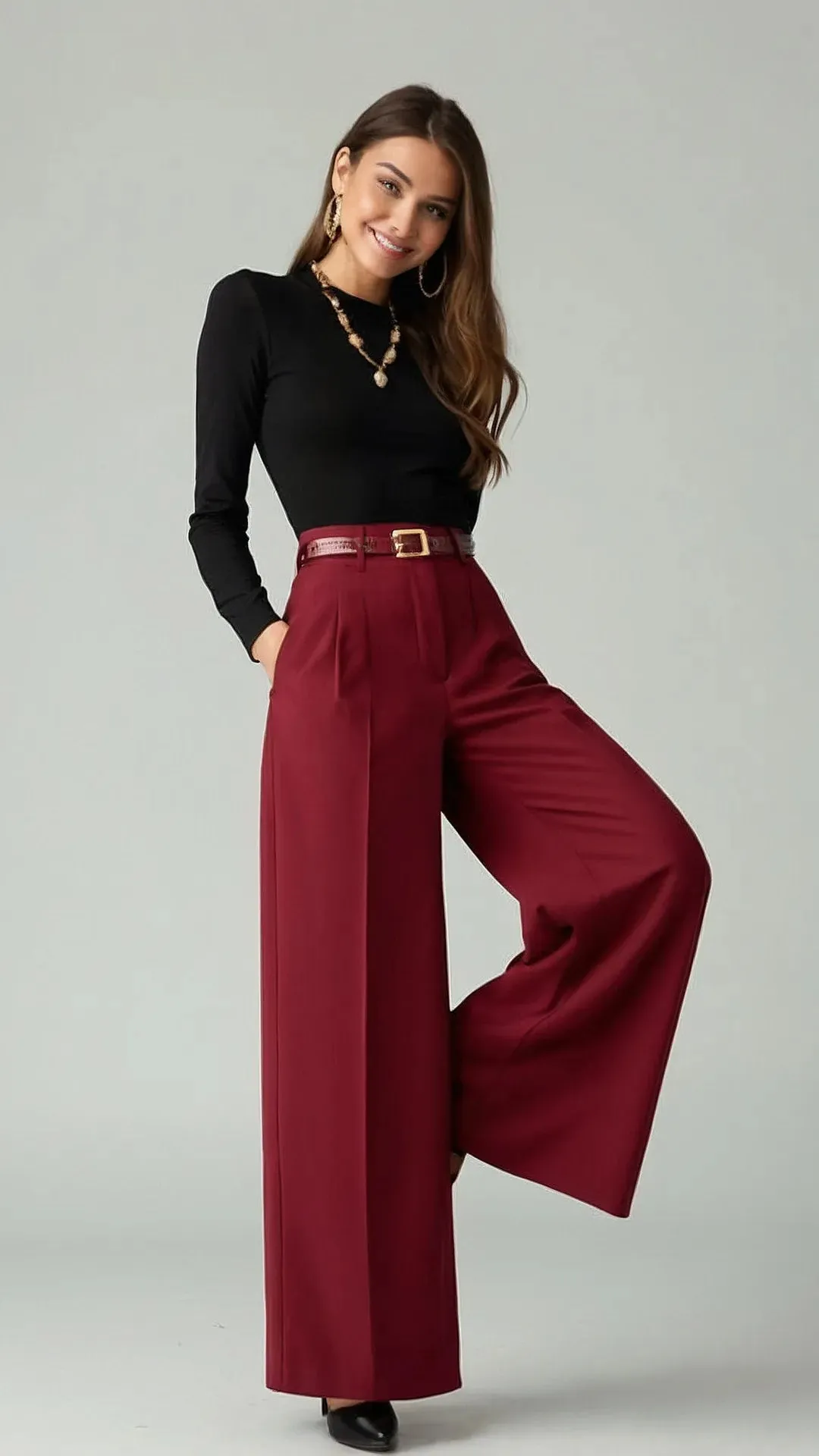 Tipsy for Trousers: 19 Refreshing Ways to Wear Wine Colour Pants