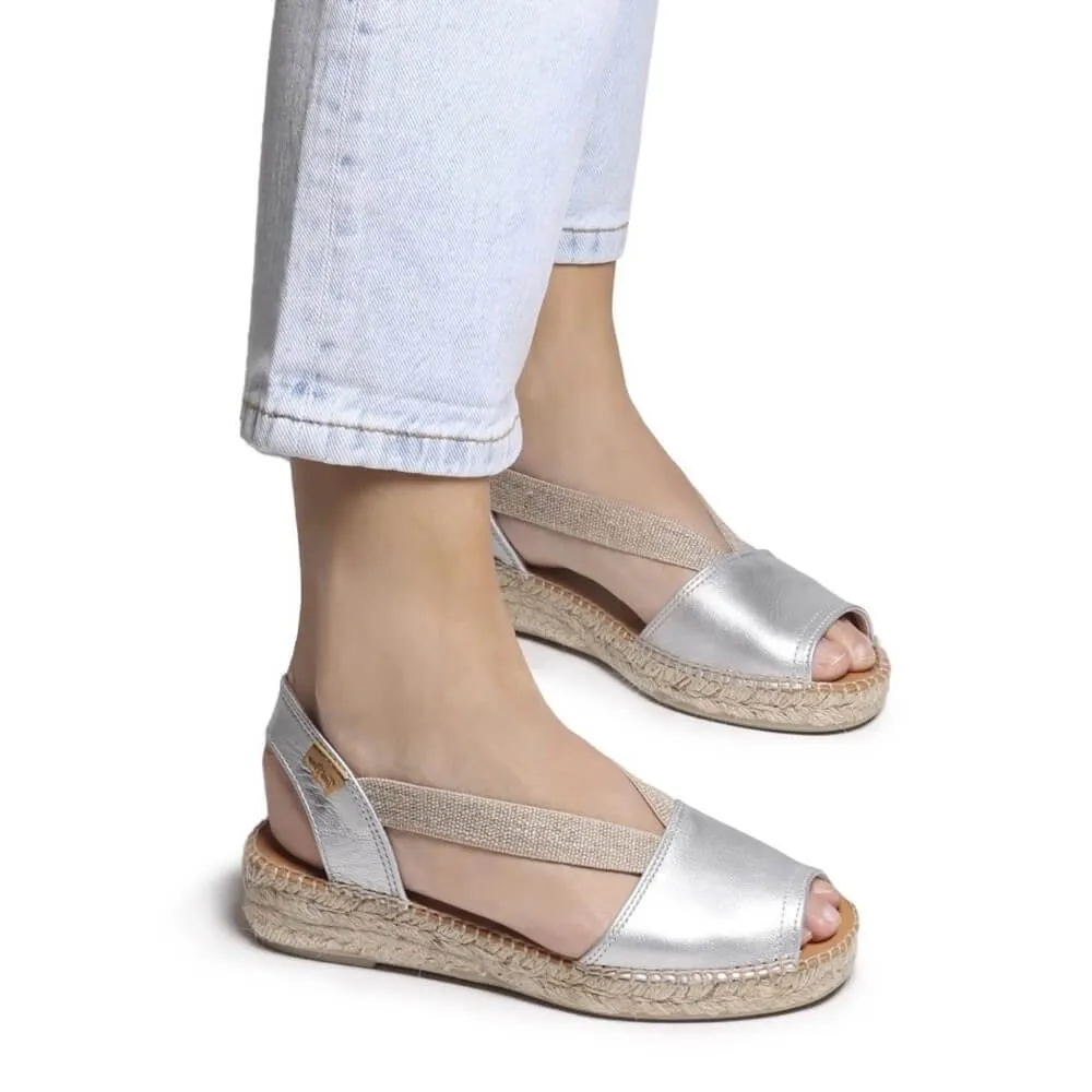 Toni Tons Etna Espadrilles-SILVER
