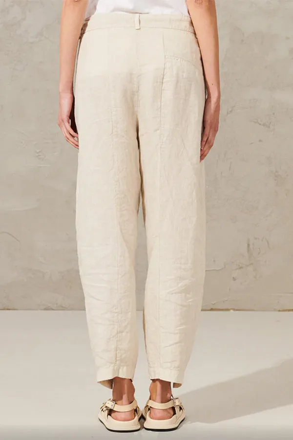 Transit Signature Ivory Linen Pants