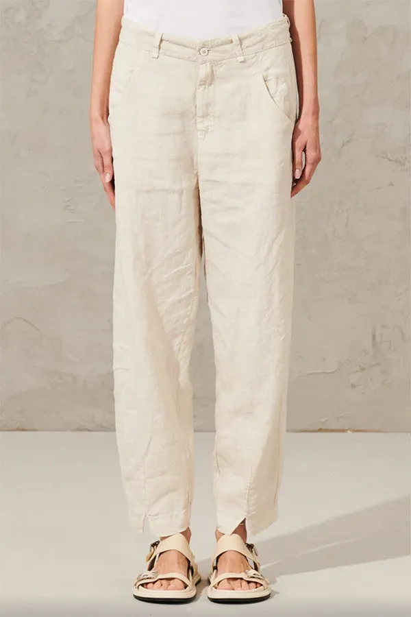 Transit Signature Ivory Linen Pants