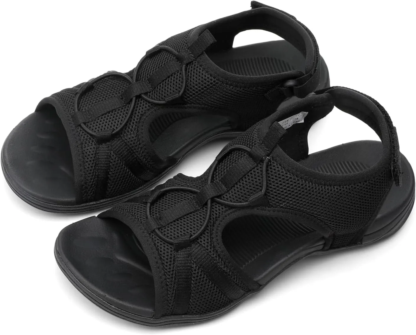 UBFEN Womens Hiking Sandals Comfortable Walking Sandals Summer Sport Breathable Arch Support