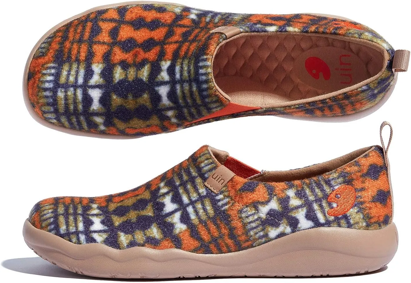 UIN Women's Walking Shoes Slip On Casual Loafers Lightweight Comfort Fashion Sneaker Toledo II