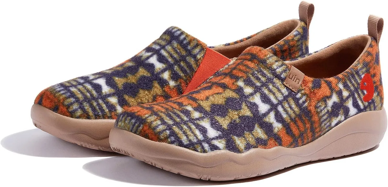 UIN Women's Walking Shoes Slip On Casual Loafers Lightweight Comfort Fashion Sneaker Toledo II