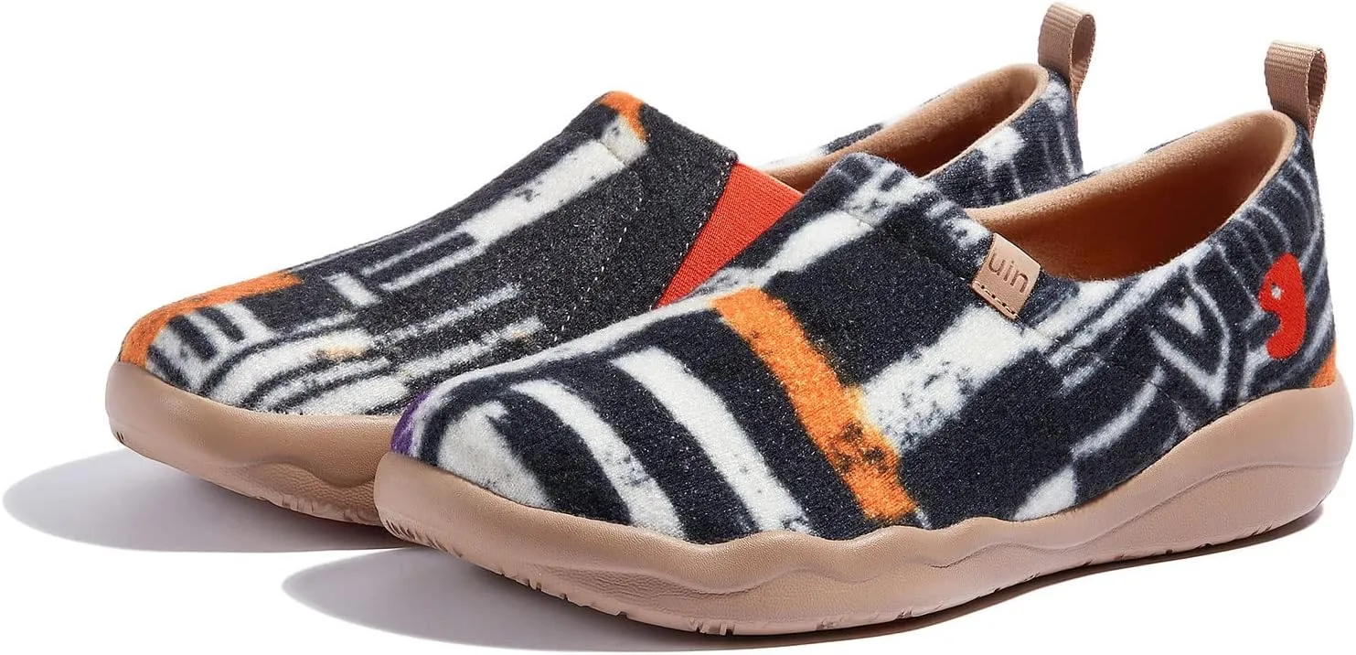 UIN Women's Walking Shoes Slip On Casual Loafers Lightweight Comfort Fashion Sneaker Toledo II