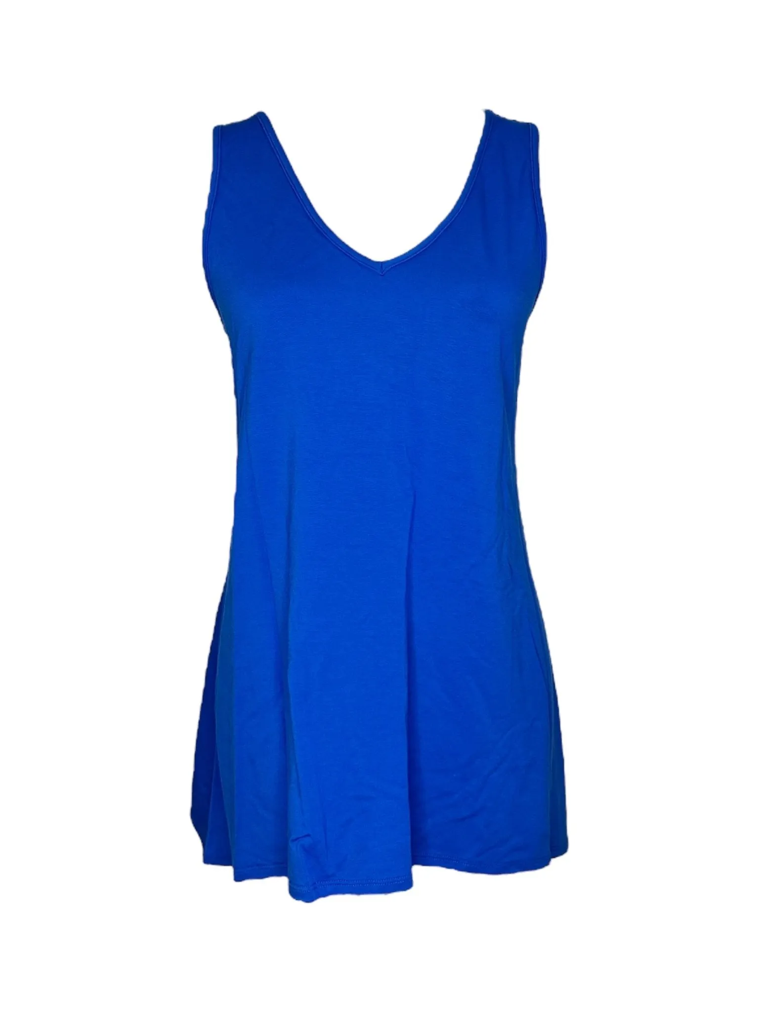 V-Neck Bamboo Tunic Tank Top