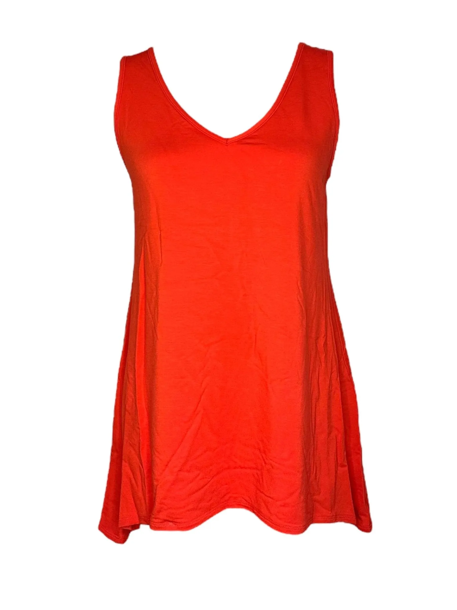 V-Neck Bamboo Tunic Tank Top