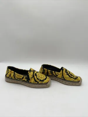 Versace Women’s Yellow Espadrilles Flats Yellow Size 36 - Very Good