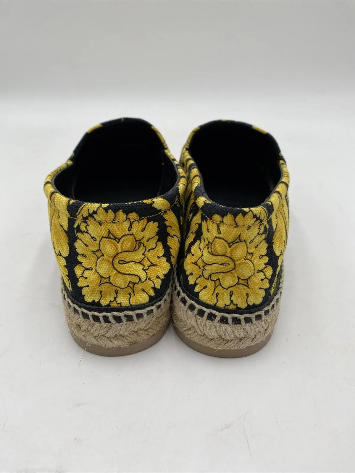 Versace Women’s Yellow Espadrilles Flats Yellow Size 36 - Very Good