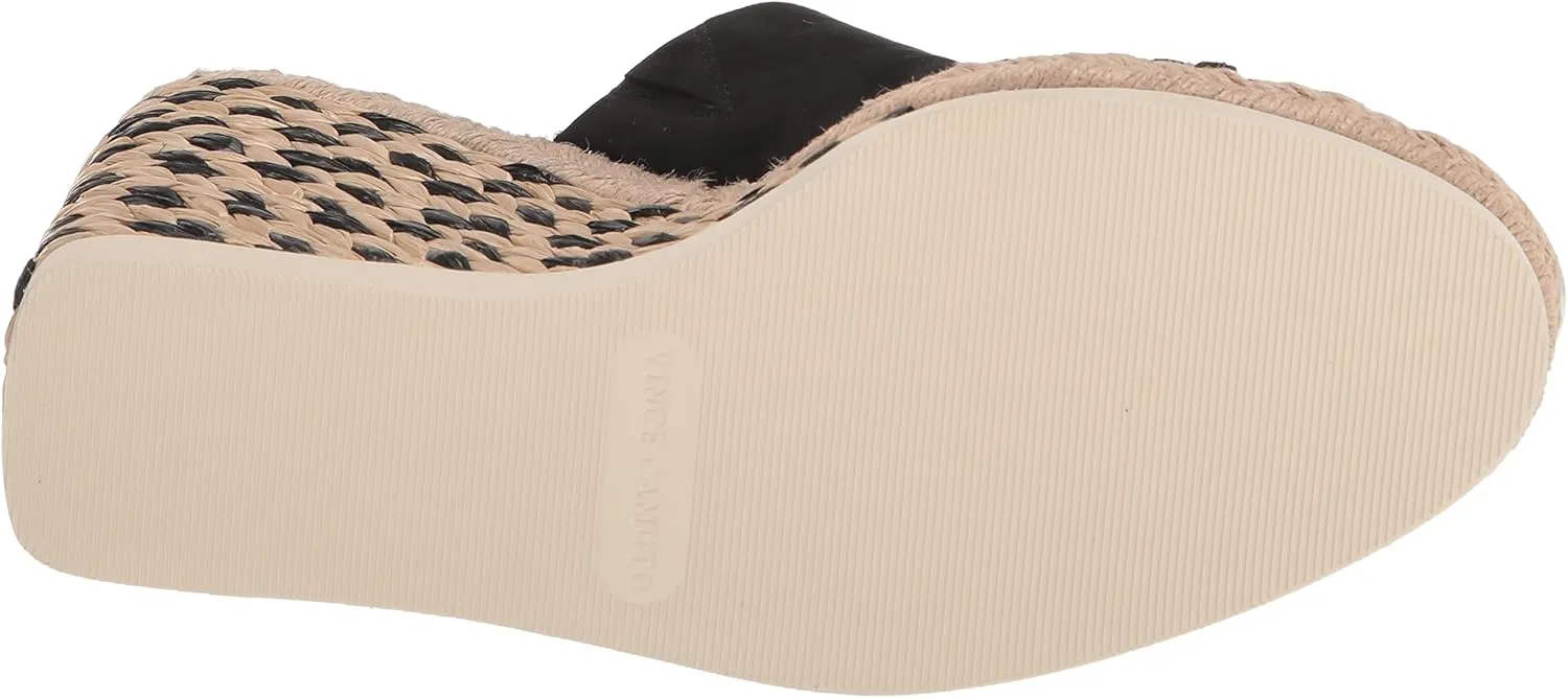 Vince Camuto Women's Brissia Raffia Wedge Sandal