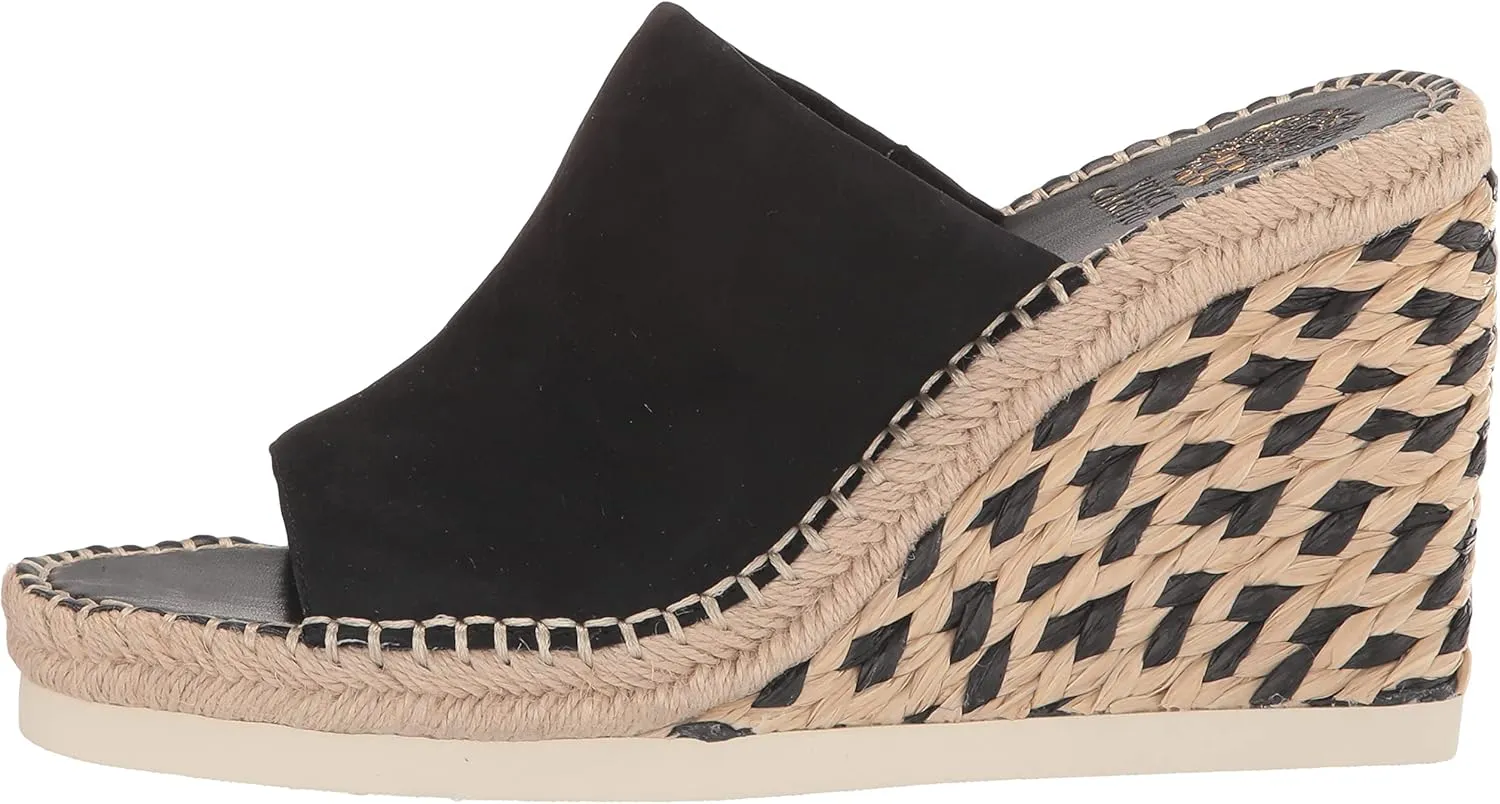 Vince Camuto Women's Brissia Raffia Wedge Sandal