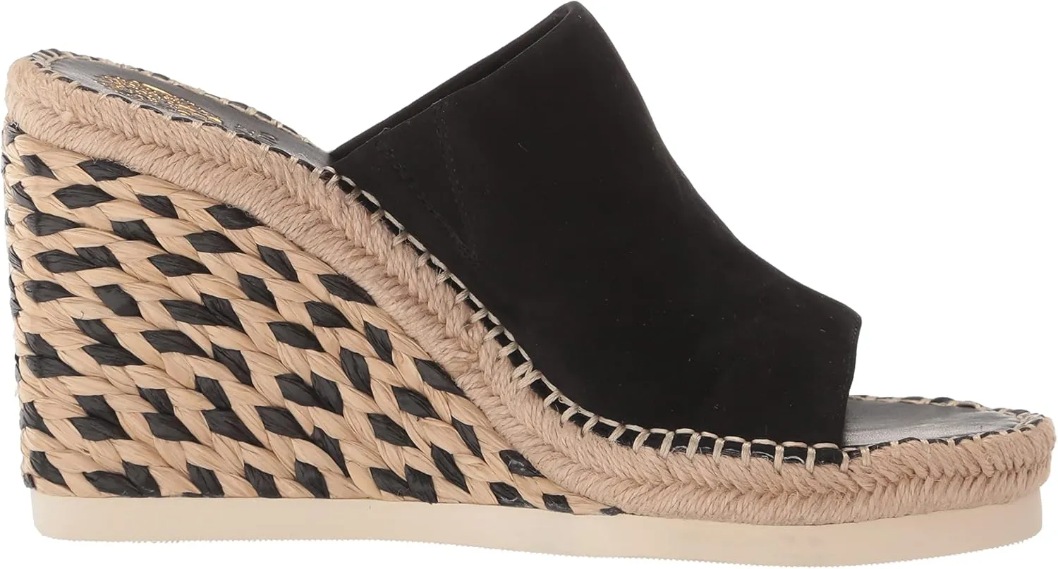 Vince Camuto Women's Brissia Raffia Wedge Sandal