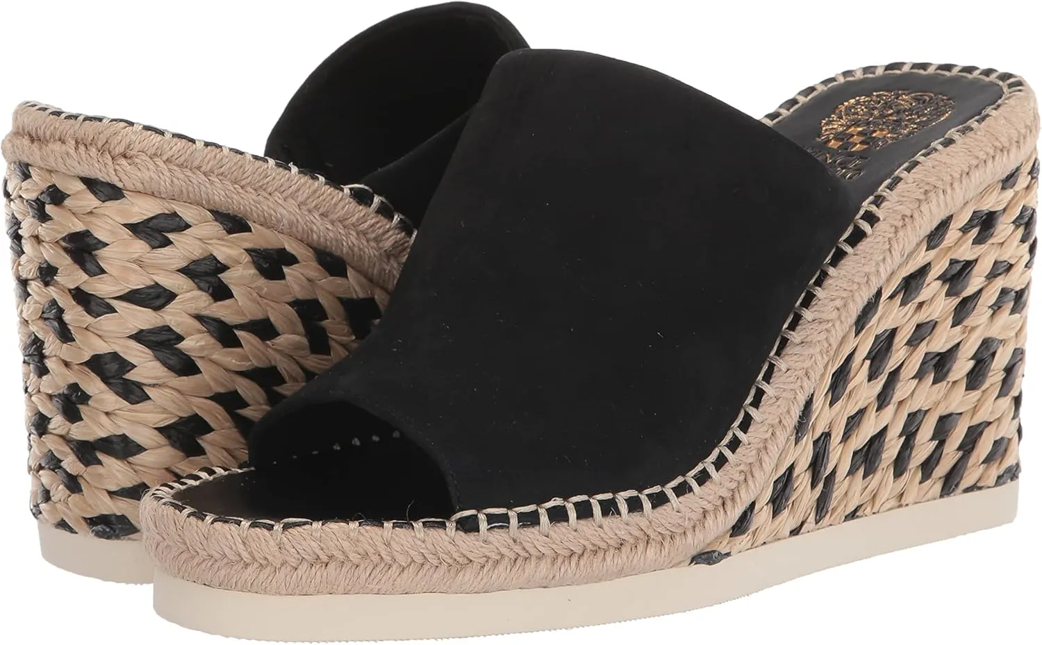 Vince Camuto Women's Brissia Raffia Wedge Sandal