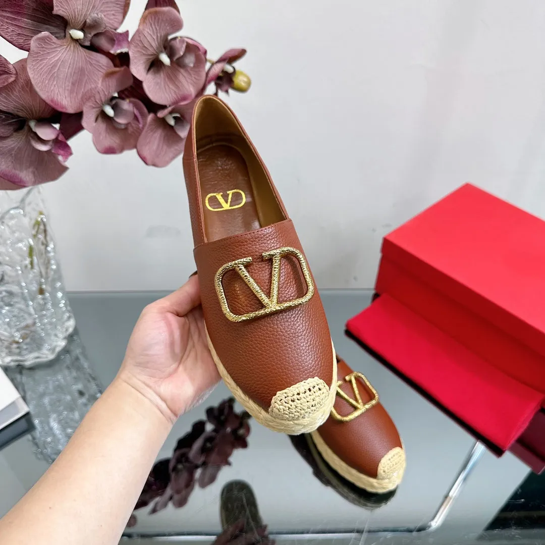 Vlogo Signature Loafer Dark Brown Leather