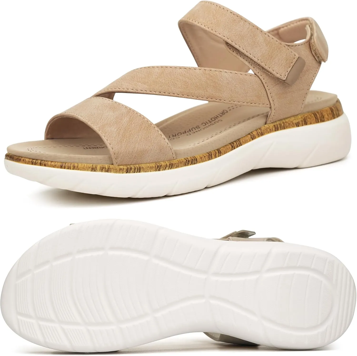 Women Arch Support Sandals Orthotic Comfortable Walking Sandals