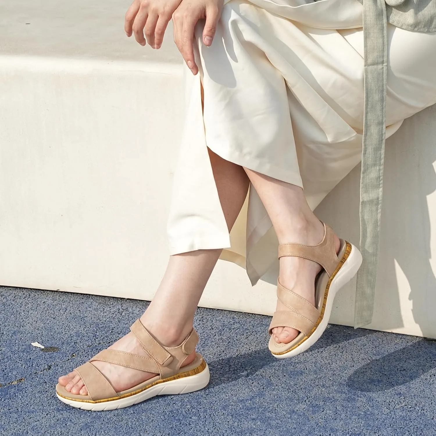 Women Arch Support Sandals Orthotic Comfortable Walking Sandals