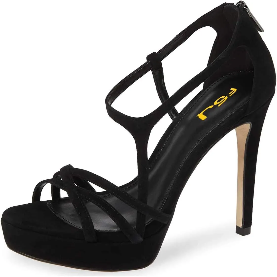Women Strappy Open Toe Platform High Heels Caged Dress Sandals Cutout Party Stiletto Pumps Size 4-15 US