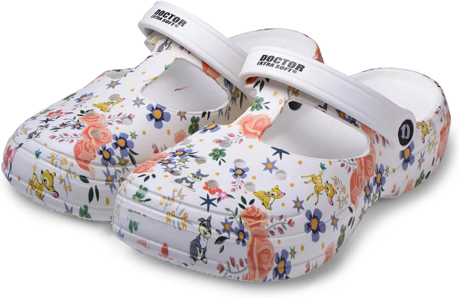 Women's Classic Casual Clogs/Sandals with Adjustable Back Strap for Adult | Comfortable & Light Weight | Stylish & Anti-Skid | Waterproof & Everyday Use Mules for Girls/Ladies D-512
