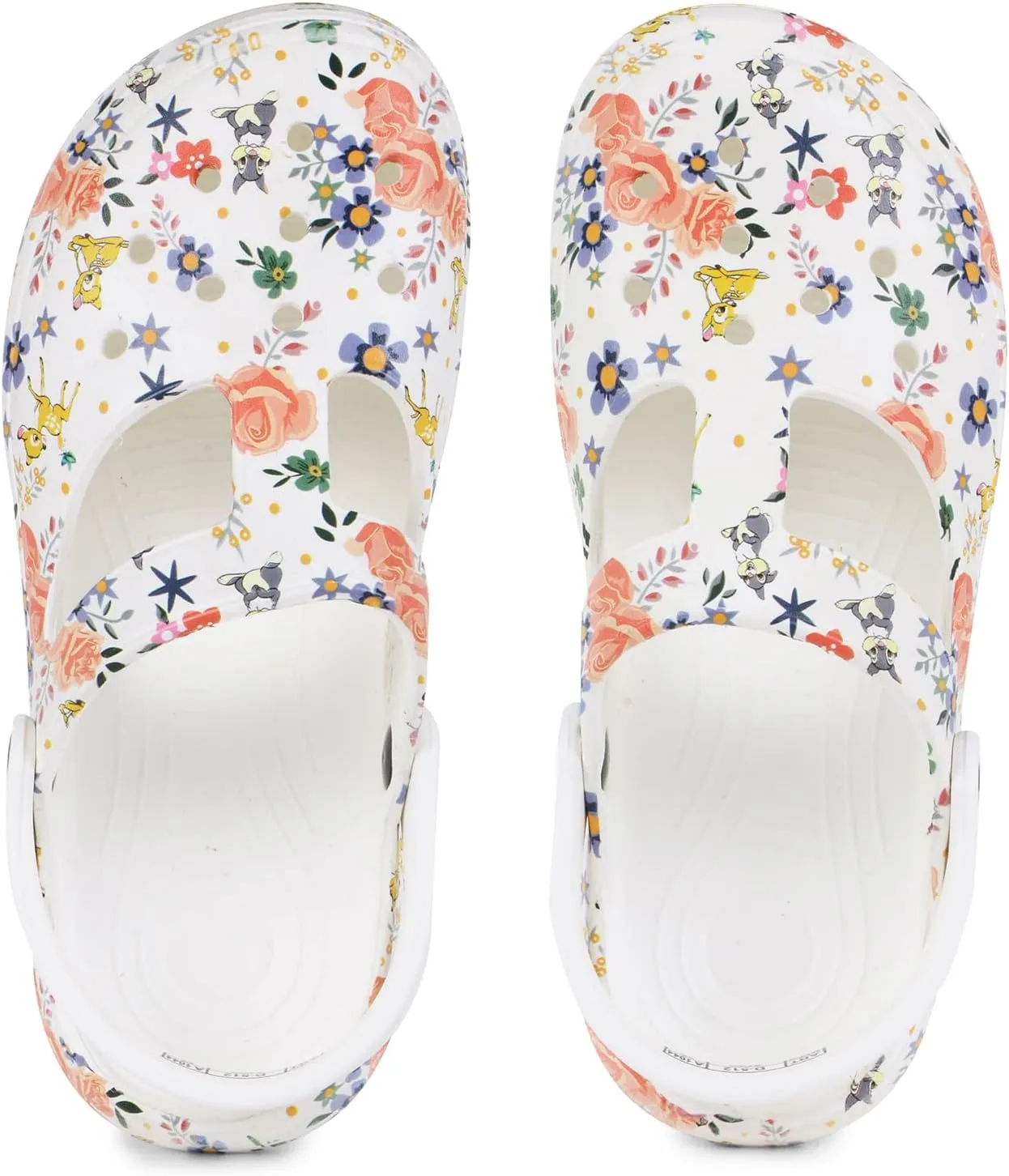 Women's Classic Casual Clogs/Sandals with Adjustable Back Strap for Adult | Comfortable & Light Weight | Stylish & Anti-Skid | Waterproof & Everyday Use Mules for Girls/Ladies D-512