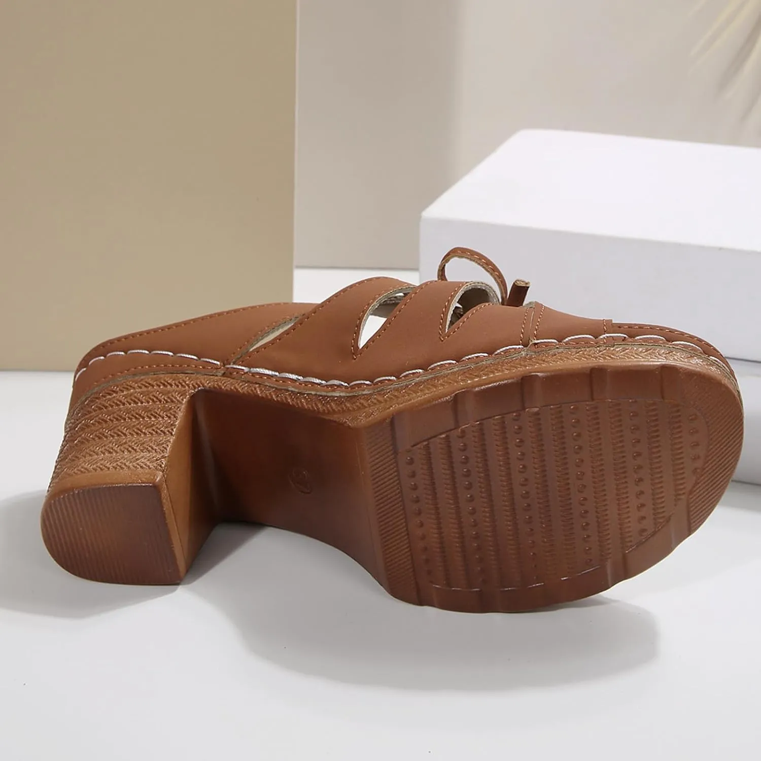 Women's Heeled Sandals Low Block Heels Chunky Slides Sandal for Women Comfortable Open Toe Party Wedding Dress Shoes for Women Dressy