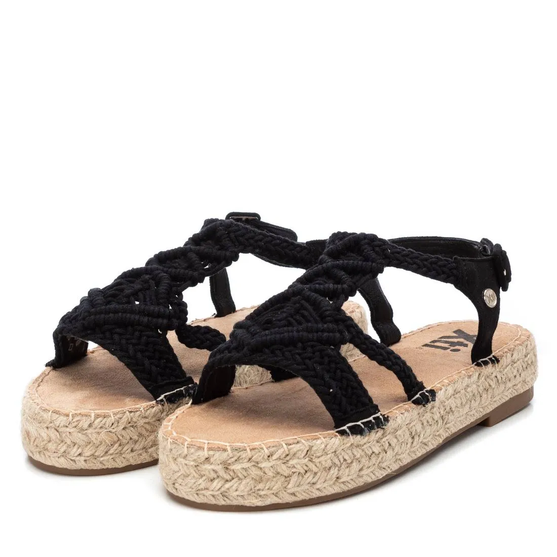Women's sandals 141272 BLACK