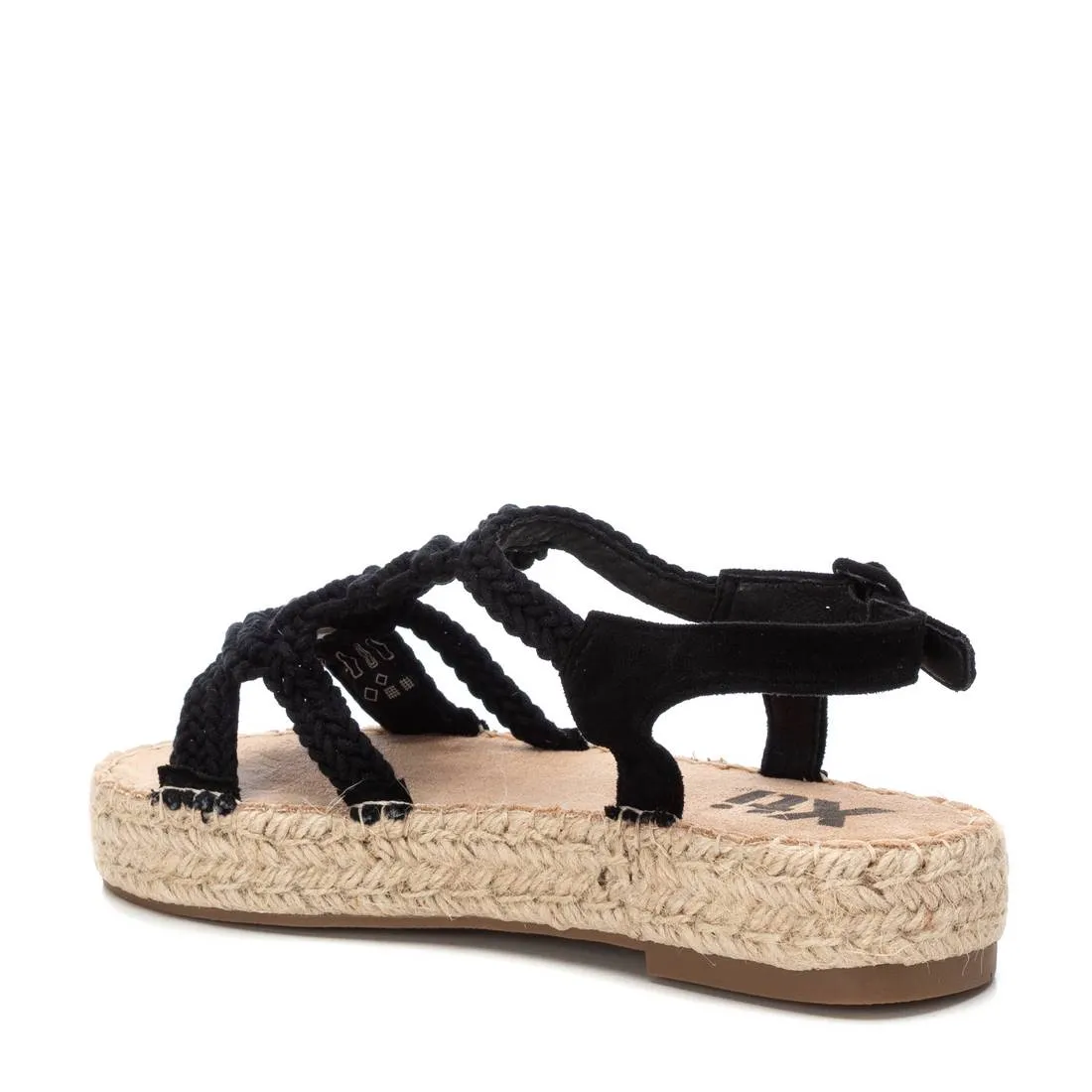 Women's sandals 141272 BLACK