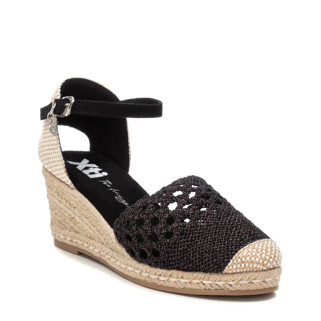 Women's sandals 142333 BLACK