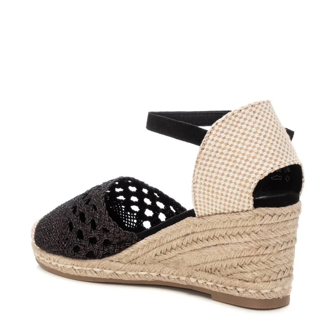 Women's sandals 142333 BLACK